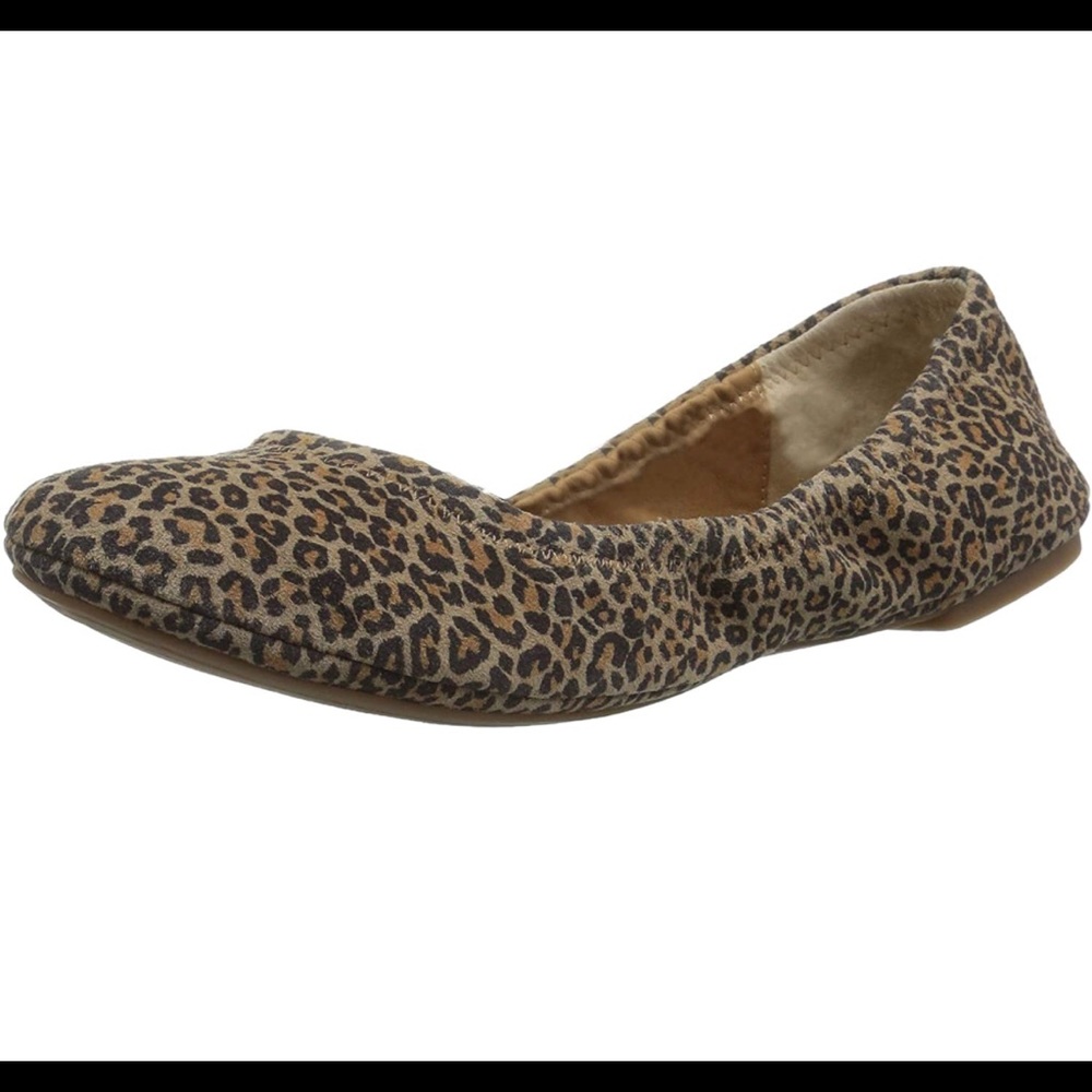 Lucky Brand leopard print ballet shoes-8.5